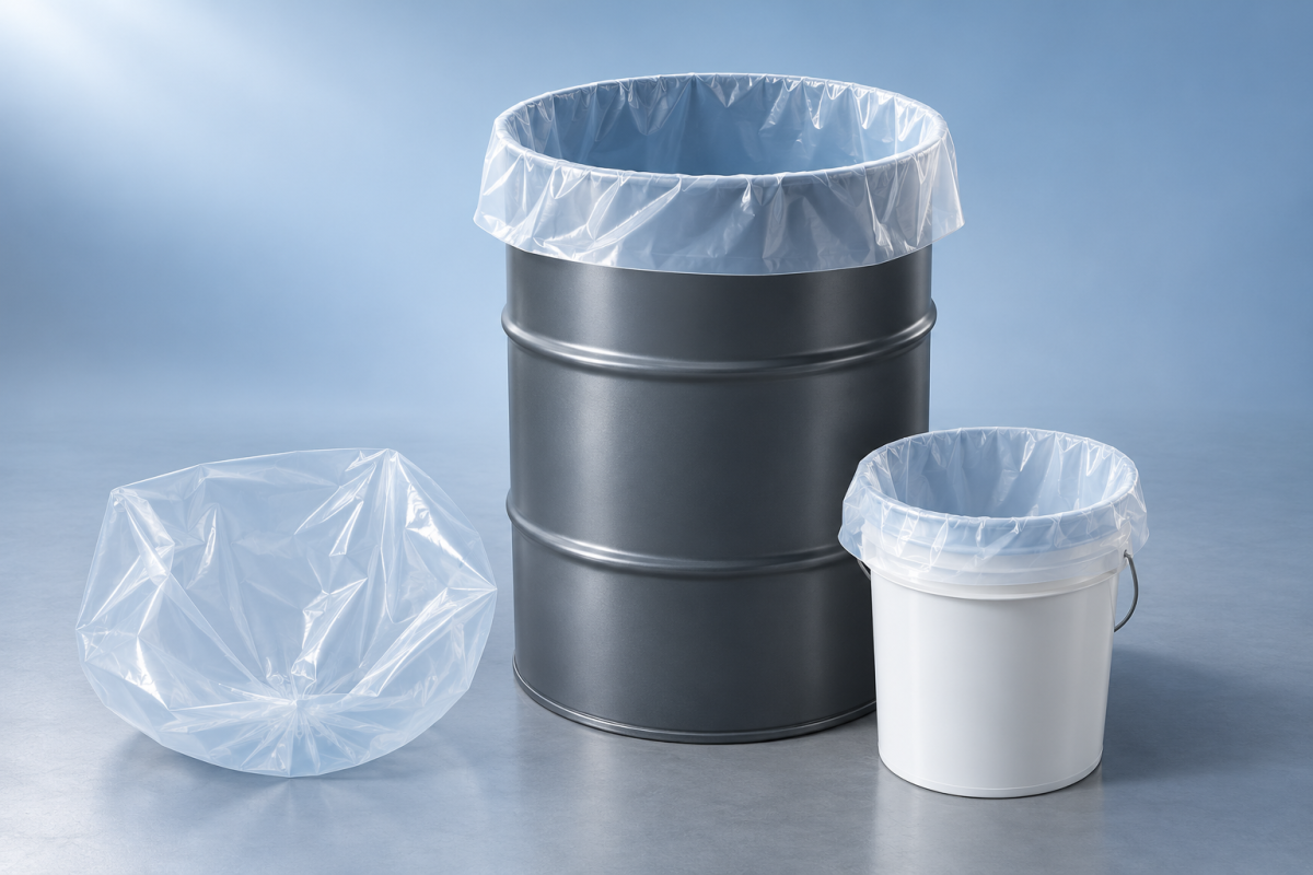 Round-bottom drum liners